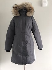 Nwt Quartz Co Kimberly Canadian 650 Fill White Duck Down Parka Coat Sz P/s
