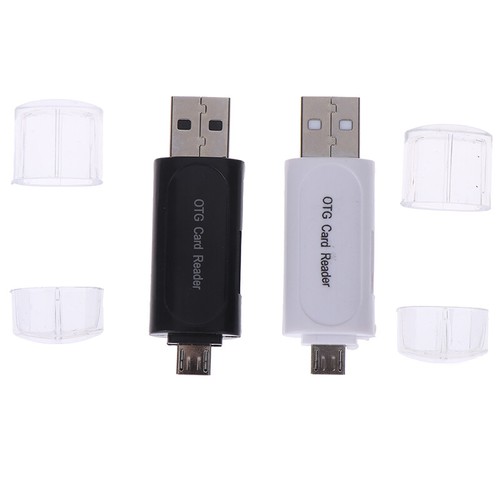 Adaptador lector de tarjeta de memoria otg usb 2.0 multifuncional tf flash mó 3C - Afbeelding 2 van 13