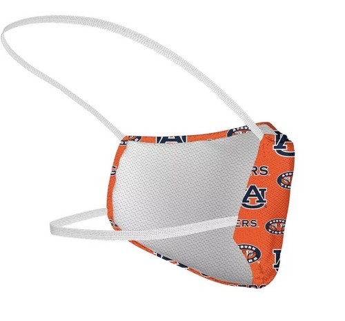 (Lot of 2) 3 Pack Auburn Tigers Official NCAA Washable Resuable Face Mask Cover - Picture 5 of 6