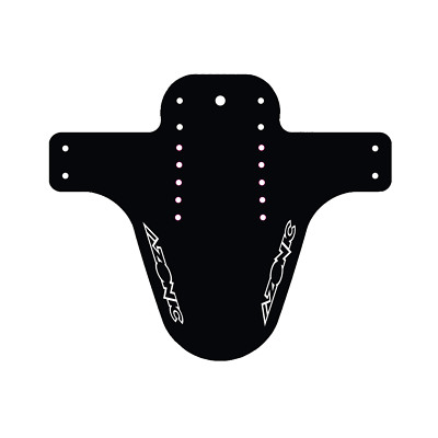 Azonic Splatter Fender Schutzblech Logo schwarz/weiß