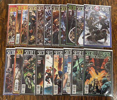 MARVEL COMICS SECRET EMPIRE 20 ISSUE LOT! Unread!