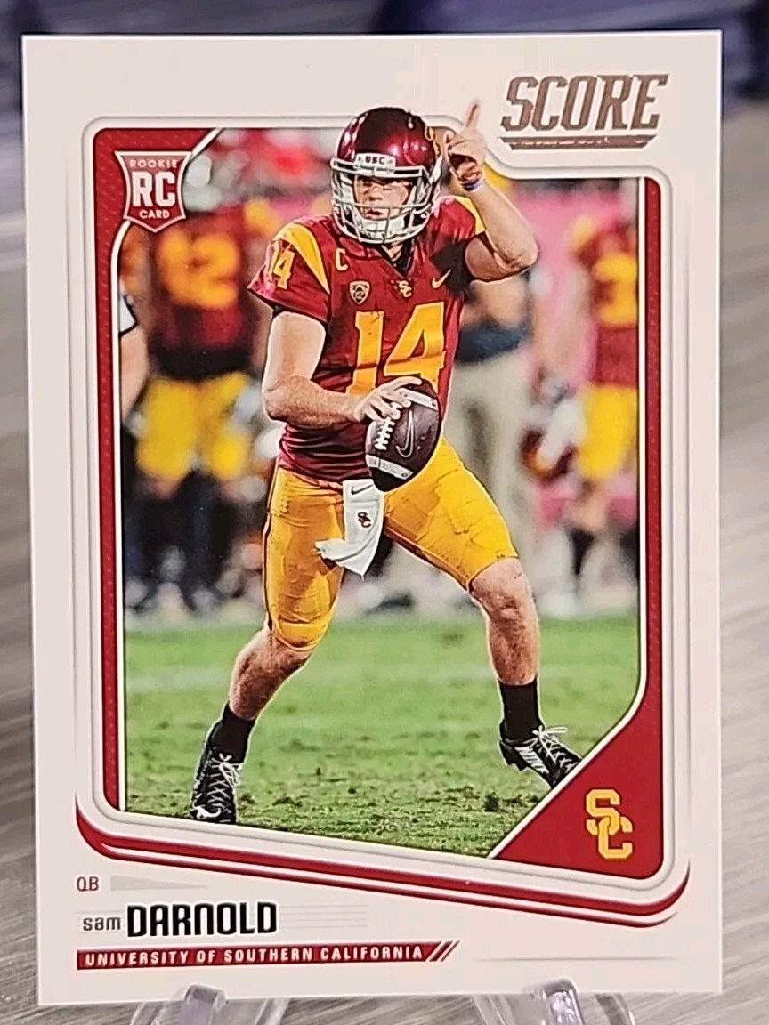 Sam Darnold 2018 Panini Score Rookie #349 Seattle Seahawks RC