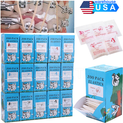 #ad AZDENT Bandas Elásticas Ortodoncia Látex Elásticos Dental Elastics Rubber Bands $142.96