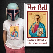 Art Bell T Shirt Patron Saint of The Paranorm...