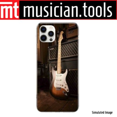 Musician.Tools - Fender Stratocaster and Vox iPhone 12 Pro Silicone Case