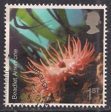 GB 2007 QE2 1st Sea Life ' Beadlet Anemone ' SG 2701 ex FDC ( M838 )