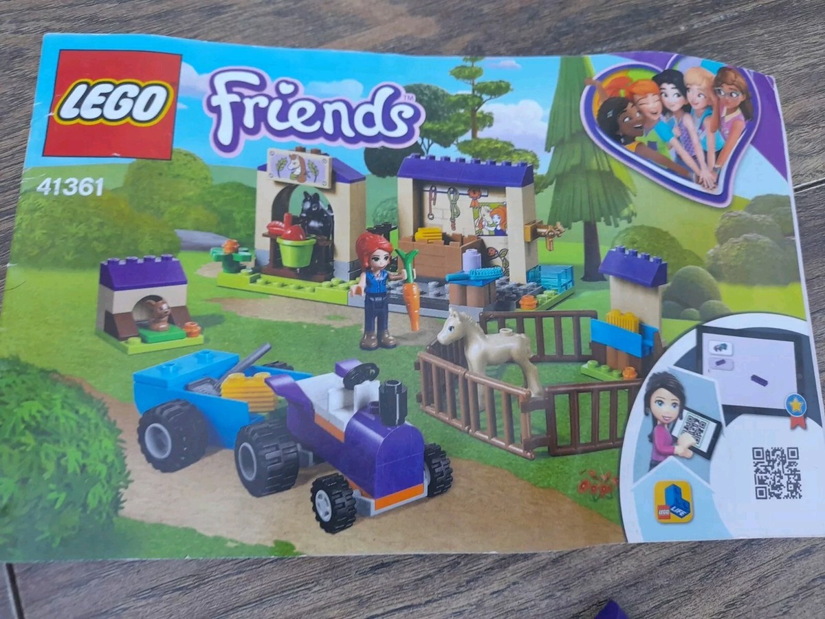 Lego Sets Lego Mia's Foal Stable Instructions LEGO Friends