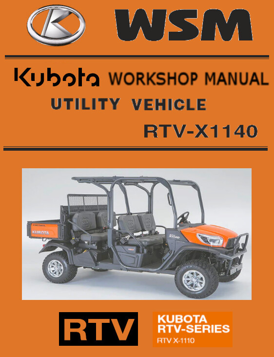 Kubota WSM ワークショップマニュアル s-l400.jpg