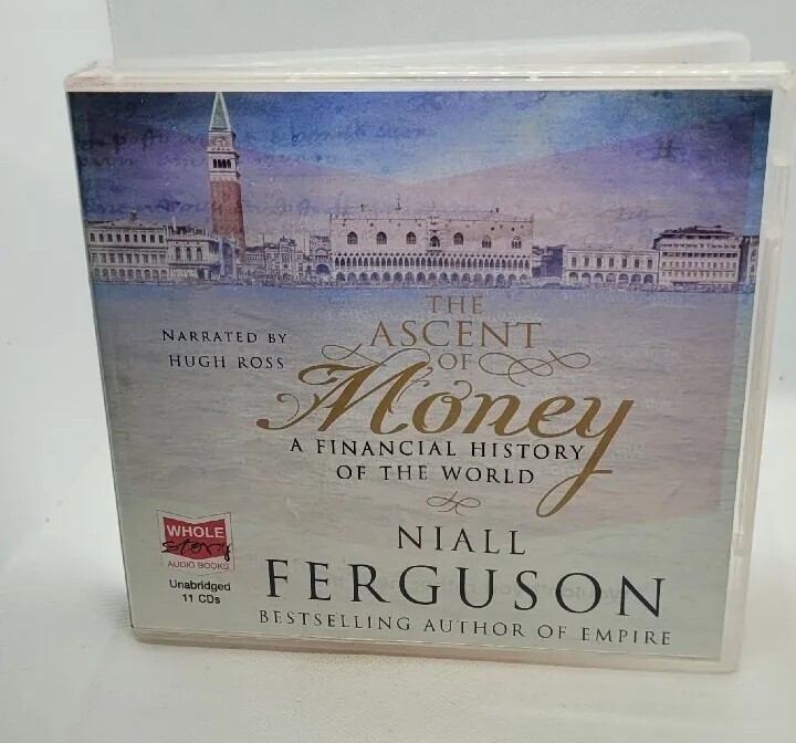 Ferguson Niall Ascent Of Money Read By Hugh Ross Unabridged 11 Audio Book CD Set