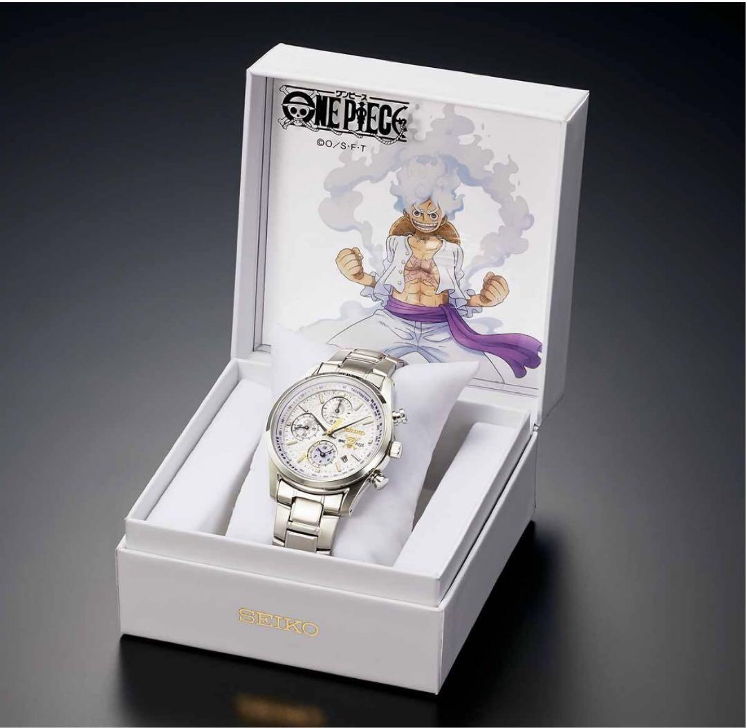 Seiko x ONE PIECE Monkey D. Luffy Gear 5 Edition Model Watch
