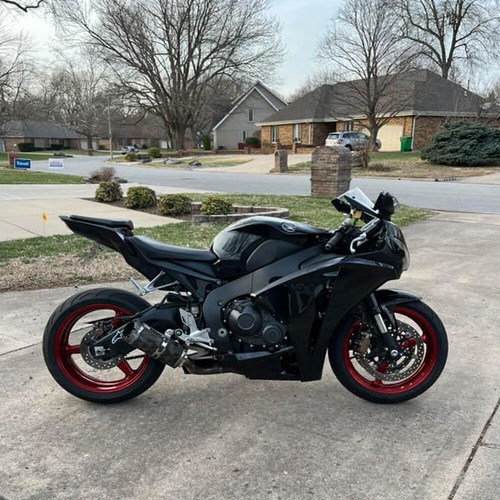 MZ Injection Fairing Fit for 2008-2011 Honda CBR 1000RR Gloss Black Plastic a005 - Picture 12 of 13
