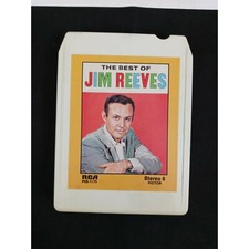 The Best of Jim Reeves 8 Track Cartridge Tape