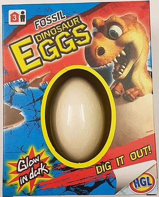 dinosaur egg fossil toy