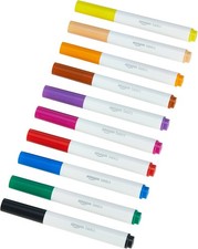 Washable Broad Line Markers for Kids Coloring and Drawing 10 Pack Multicolor