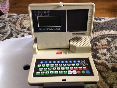 Talking Wiz-Kid V Tech Video Technology Educational Electronics Vintage 1986