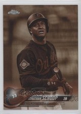 2018 Topps Chrome Sepia Refractor Jonathan Schoop #98 09wc