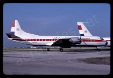 Líneas Aéreas Paraguayas Lockheed L-188C ZP-CBZ Oct 90 Kodachrome Slide/Dia B12