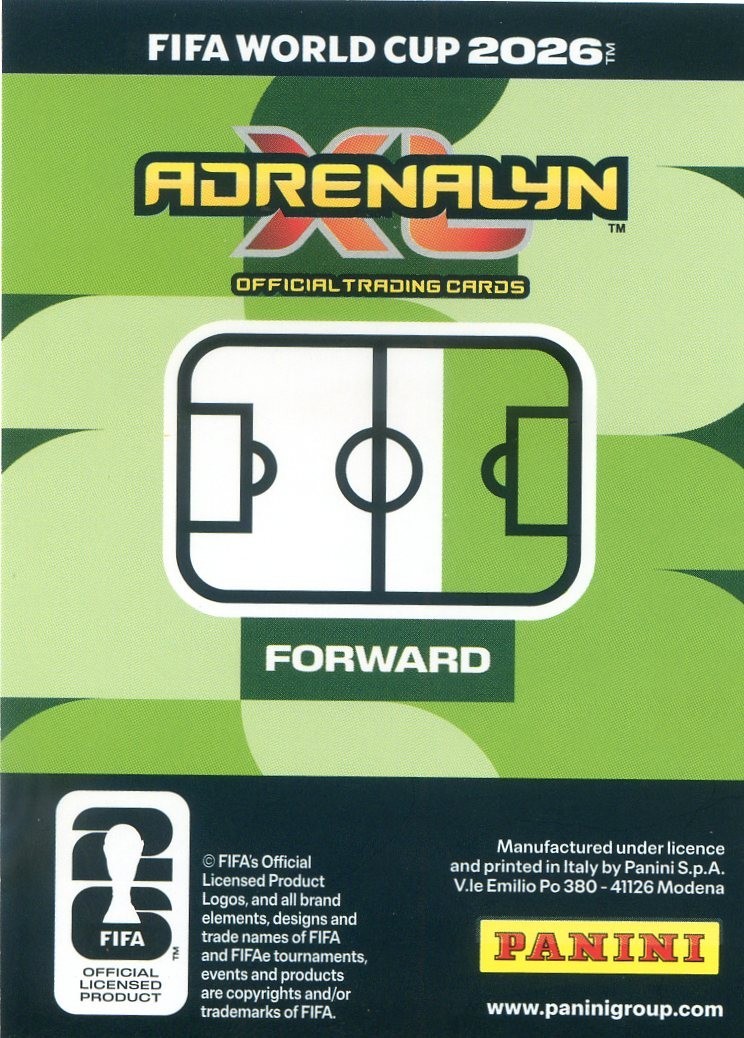 2026 Panini Adrenalyn XL FIFA World Cup JULIAN ALVAREZ #586 Power