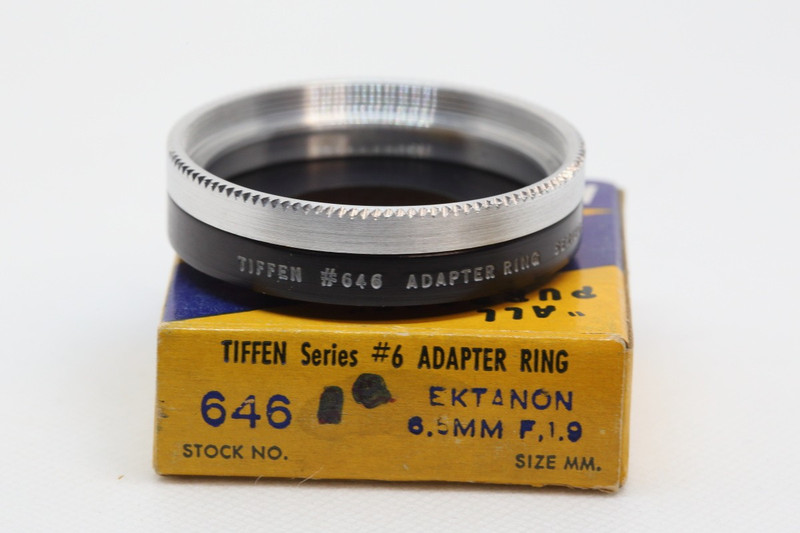 Tiffen Series 6 '646' Threaded Adapter for Ektanon 6.5mm f1.9