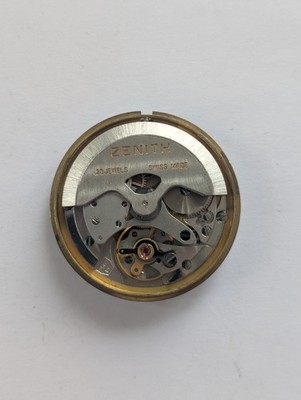 Vintage Zenith 2562PC Automatic Watch Movement (Runs/Untested)