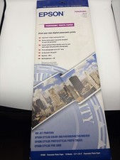 NEW Sealed Epson Panoramic Photo Paper 8.3  x23.4  10 Sheets S041145 NIP