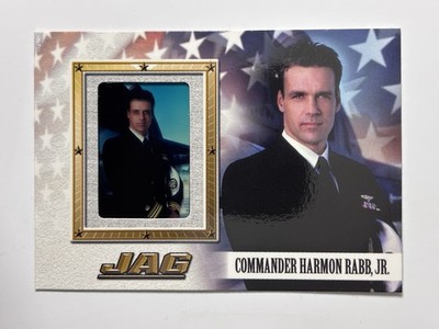 2004 Paramount Jag David James Elliott As Commander Harmon Rabb Jr. Cel Clips G1