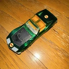 VINTAGE CORGI TOY CAR CORVETTE STINGRAY "GOLDEN JACKS" GREEN-- VERY NICE - CLEAN