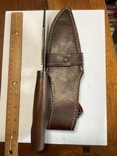 Damascus Hunting Knife Custom HandMade - Hand Forged Damascus Steel Blade