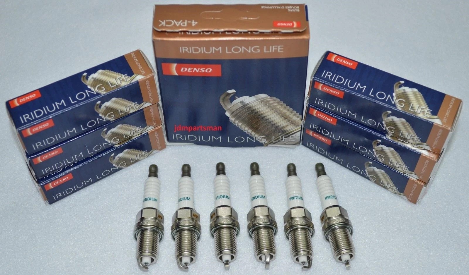 6x DENSO FK16HR11 3450 IRIDIUM POWER SPARK PLUG FOR NISSAN FRONTIER