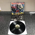 LP VINYL IRON MAIDEN THE NUMBER OF THE BEAST EMC 3400 UK 1ST PRESS 1982  EX/EX+