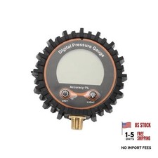 1Pcs Universal Digital Tire Pressure Gauge 1/8" NPT without Battery 0-250PSI