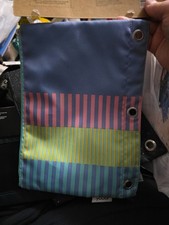 Yoobi Evolve Binder Zip Pencil Case Pouch Blue Pink Purple Green NEW