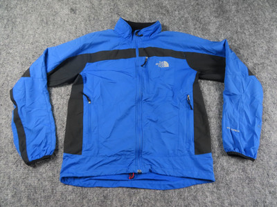 North Face Jacket Mens Medium Blue TNF Apex Lightweight Windbreaker Outdoors