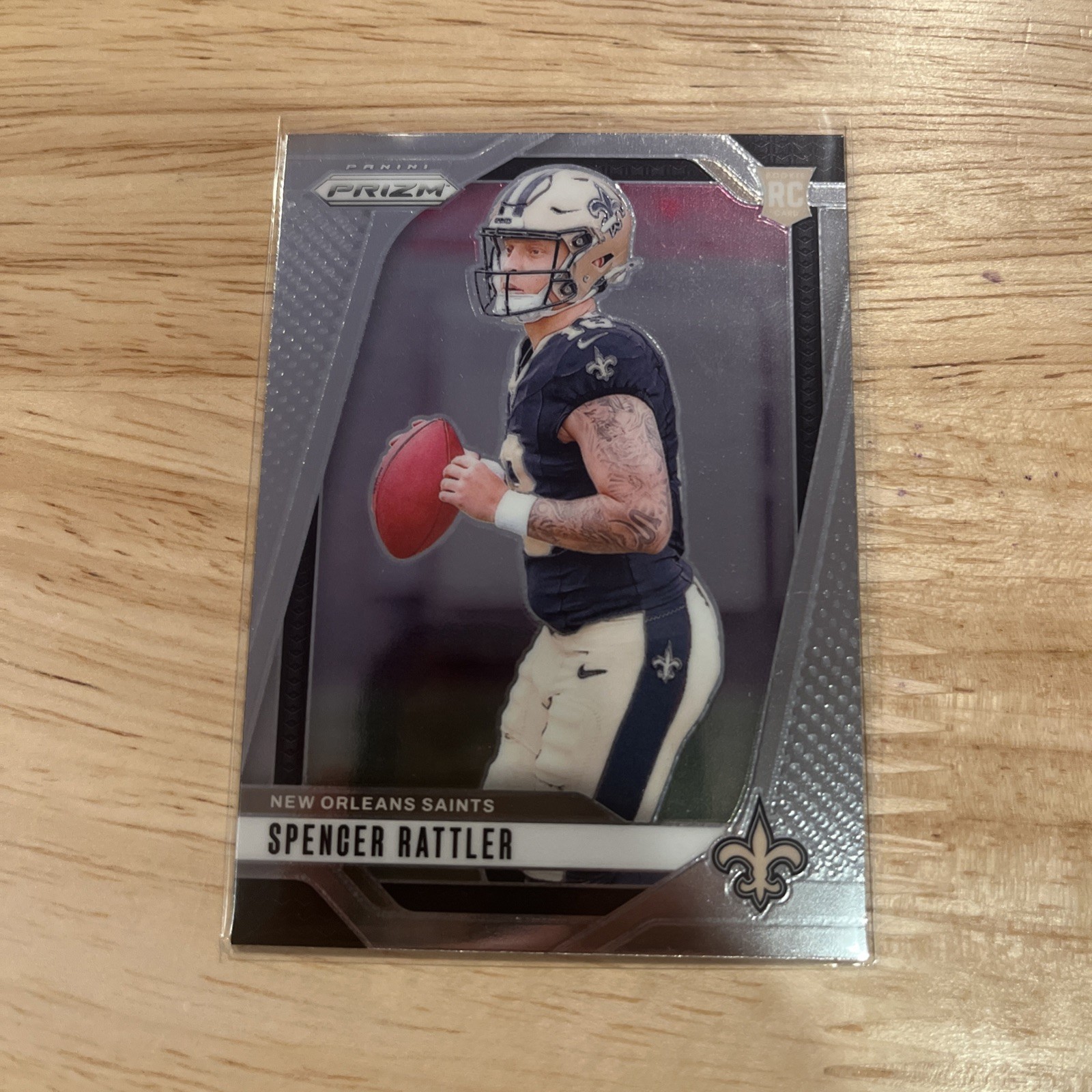 2024 Panini Prizm - Rookies Spencer Rattler #388 Silver Prizm (RC)