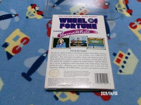 #933 Wheel of Fortune Feat. Vanna White - (NES) *CIB + Case Protector* Tested!