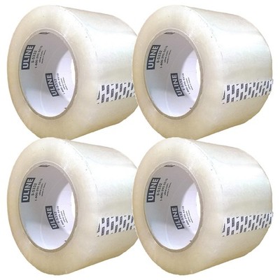 Packing Tape, 3 Inch X 110 Yard 2.6 Mil 3 inches x 330 feet x mils, Clear 