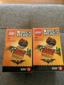 Lot (2) LEGO BrickHeadz Robin 41587  w box  100% SEALED NEW