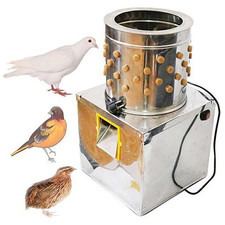30cm Electric Automatic Bird Feather Plucker Quail Pigeon Defeathering Machine
