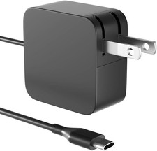 USB C Chromebook Charger 65W for Google Type C Laptop  Tablets  Phones