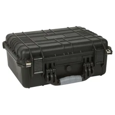 Strongway 16in. Plastic Water-Resistant Ammo Box, Black
