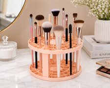 Makeup Brush Holder /Plastic Storage Stand for Brushes, Pencils Desk Supplies