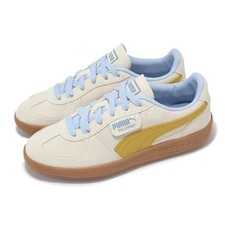 Puma Palermo Beige Yellow Blue Men Unisex Lifestyle Casual Shoes 396463-62