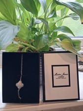 Martin James metallic silver bracelet adjustable length BNIB