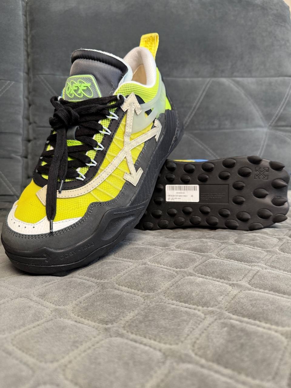 Sneakers Off White Size 11(EU-45) - Off-White Odsy-1000 Low Top-image
