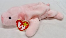 TY Beanie Baby - SQUEALER the Pig - Born April 23, 1993