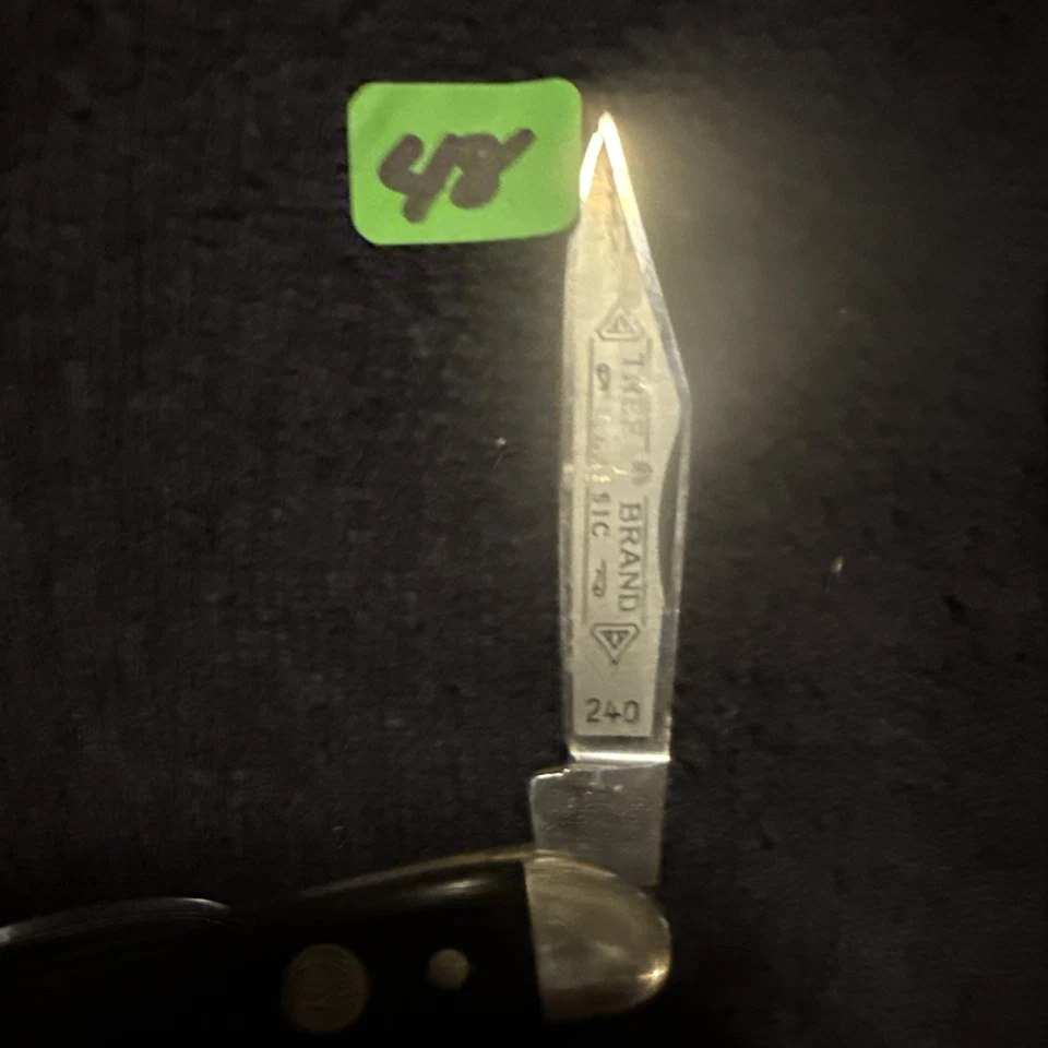 Дерево совершенно "классический" мини ручка нож #240 "Boker" совершенно сделано в Германии w/Shealth - Изображение 3 из 4