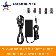 AC/DC Adapter For Comfier CF-2307A CF-2309A Massager Seat CF-3603U CF-3001 Mat