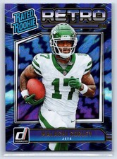 2024 Donruss #8 Malachi Corley Rated Rookies Retro New York Jets