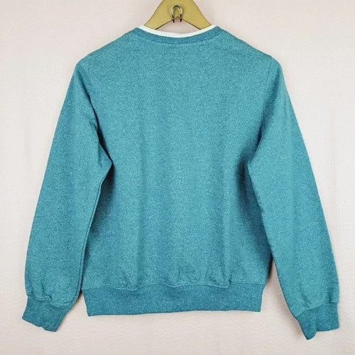 Alfred Dunner Beautiful Blue Floral Sweater Quilted Size PS Long Sleeve - Picture 9 of 12