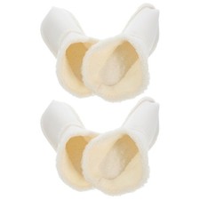 2 Pairs Warmth Slipper Lining Clog Shoes Inner Cover Sandal Inside Cushion